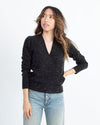 Madewell Clothing Small Faux Wrap Sweater