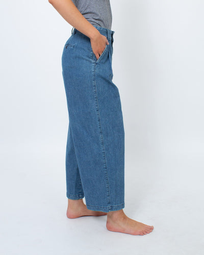 Madewell Clothing Small | US 4 Cropped Wide Leg Jeans