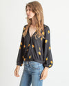Madewell Clothing XS Floral Overlap Top