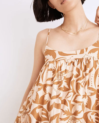 Madewell Clothing XXS "Linen-Blend Cami Midi Dress"