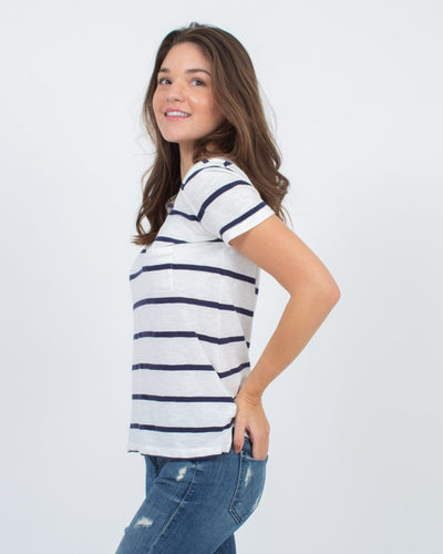 Madewell Clothing XXS Navy Stripe Tee