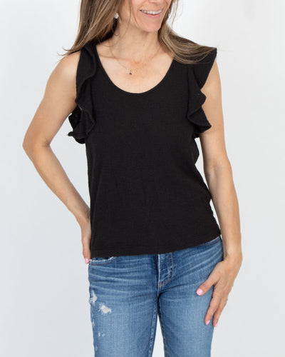 Madewell Clothing XXS Ruffle Sleeve Tank Top