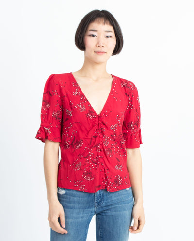 Madewell Clothing XXS | US 00 Floral Print Blouse