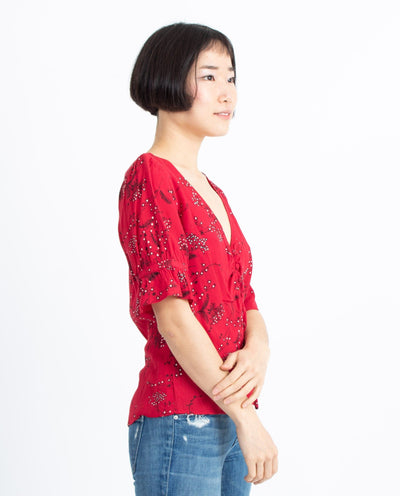 Madewell Clothing XXS | US 00 Floral Print Blouse