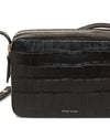 Mansur Gavriel Bags One Size Croc Embossed Crossbody Bag
