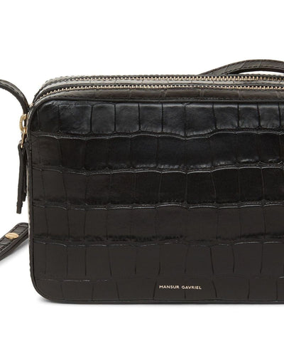 Mansur Gavriel Bags One Size Croc Embossed Crossbody Bag