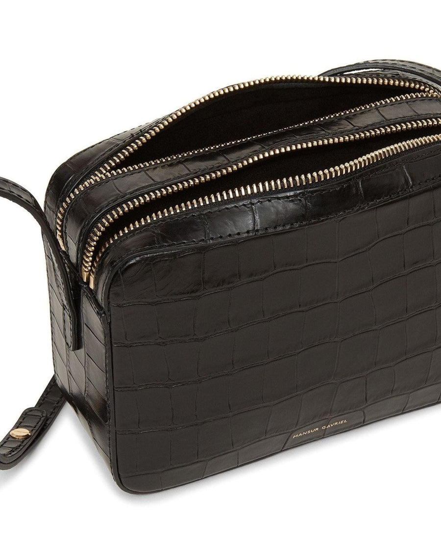Mansur Gavriel Bags One Size Croc Embossed Crossbody Bag