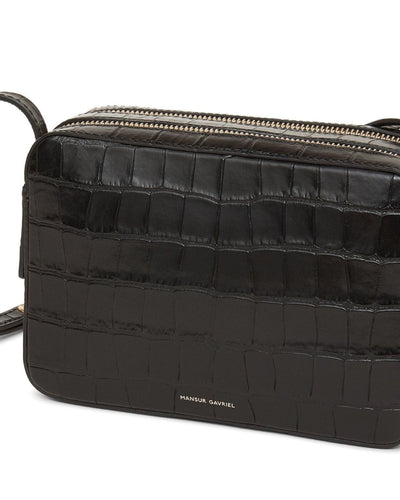 Mansur Gavriel Bags One Size Croc Embossed Crossbody Bag