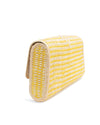 Mar Y Sol Bags One Size Crocheted Raffia Clutch