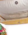 Mar Y Sol Bags One Size Crocheted Raffia Clutch