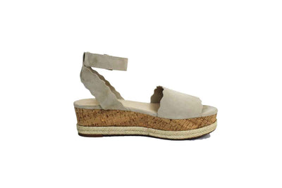 Marc Fisher Shoes Small | US 7.5 Faitful Suede Platform Wedge Sandals