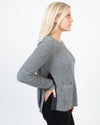 Margaret O'Leary Clothing Small Grey Cable Knit Sweater