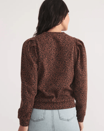 Marine Layer Clothing XS Enya Puff Sleeve Sweatshirt