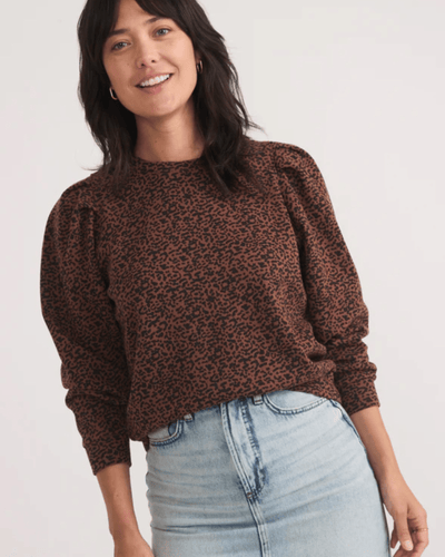 Marine Layer Clothing XS Enya Puff Sleeve Sweatshirt