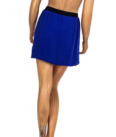 Mason Clothing Small | US 4 Blue Ruffle Mini Skirt
