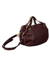 Michael Kors Bags One Size Tristan Bordeaux Leather Braided Chain Satchel