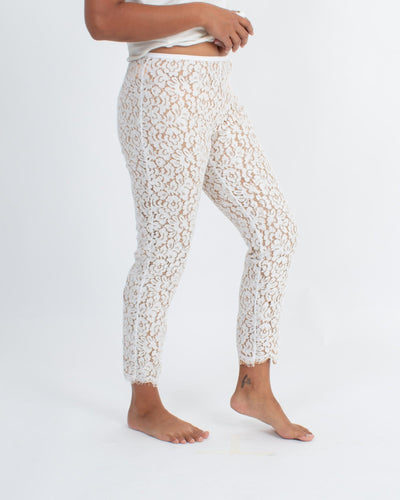 Michael Kors Clothing Medium | US 6 Floral Lace Pants