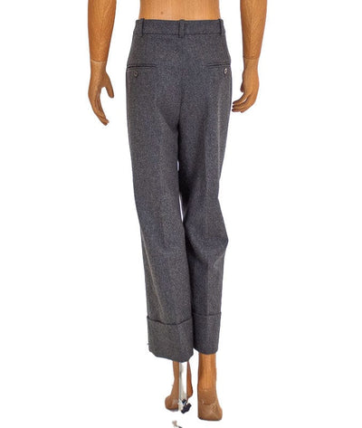 Michael Kors Clothing XS | US 2 Heather Grey Wide Leg Cropped Trousers