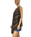 Michael Stars Clothing Small Heathered Brown Vest