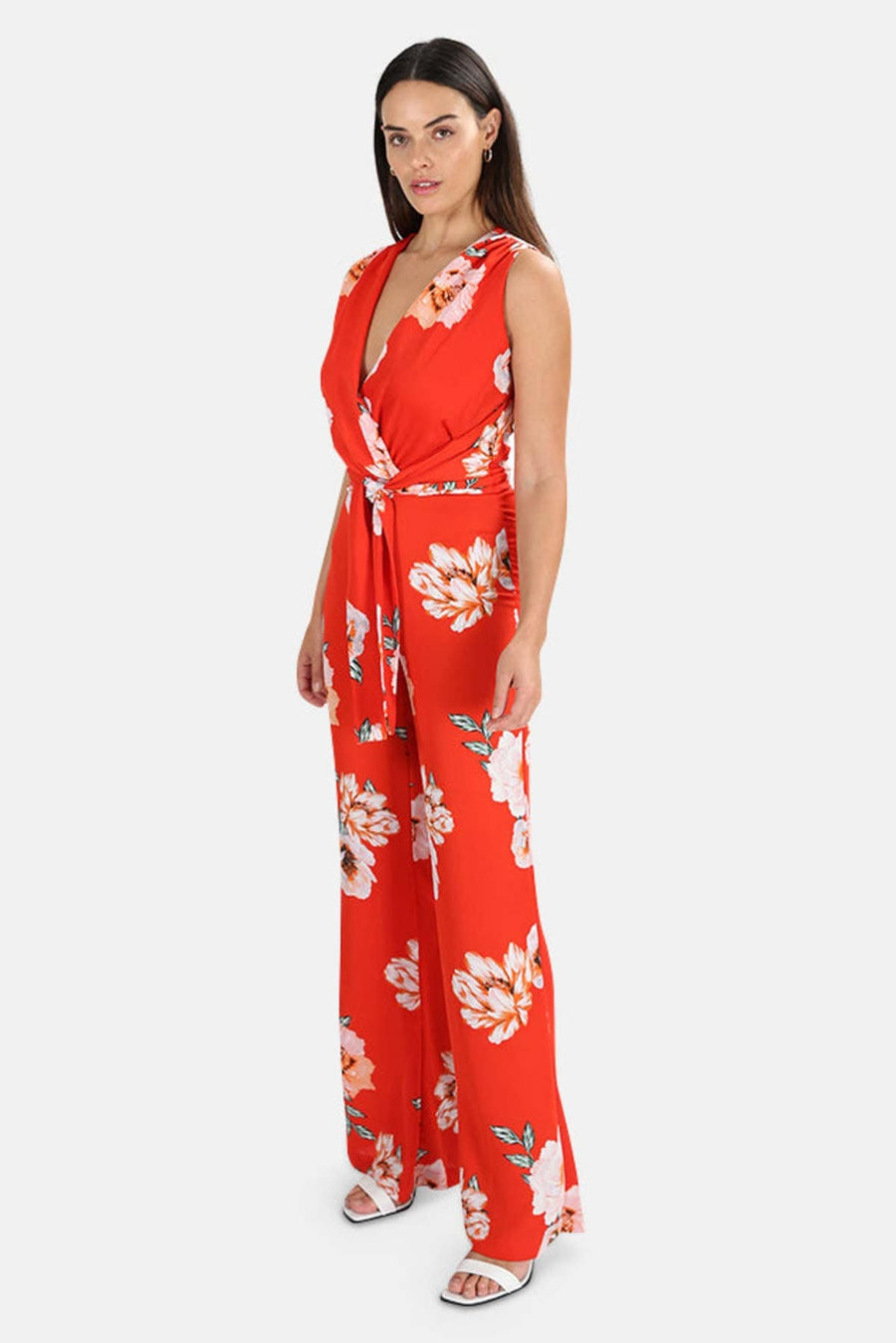 MISA LOS ANGELES Clothing XS Kimora Jumpsuit- Poppy Floral