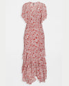 MISA LOS ANGELES Clothing XS MISA Katarina Dress in Rust Animal Floral