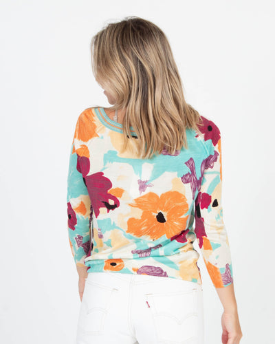 Missoni Clothing XS Floral Print Sweater