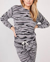 MONROW Clothing Small "Cashmere Tiger Vintage" Sweat Set