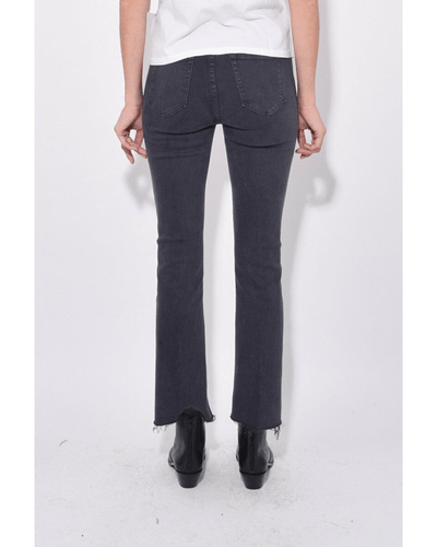 Mother Clothing Large | US 31 The Hustler Ankle Fray-In Faded Black