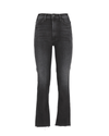 Mother Clothing Large | US 31 The Hustler Ankle Fray-In Faded Black