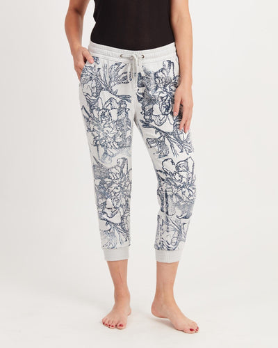 Mother Clothing Medium | US 28 Drawstring Trainer Crop in Floral