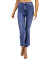 Mother Clothing Small | US 27 High Rise Cropped Flare Jeans