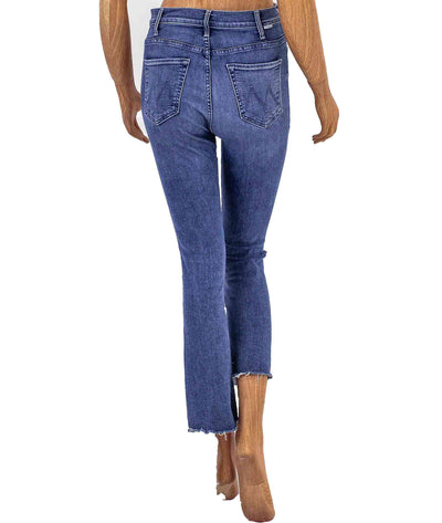 Mother Clothing Small | US 27 High Rise Cropped Flare Jeans