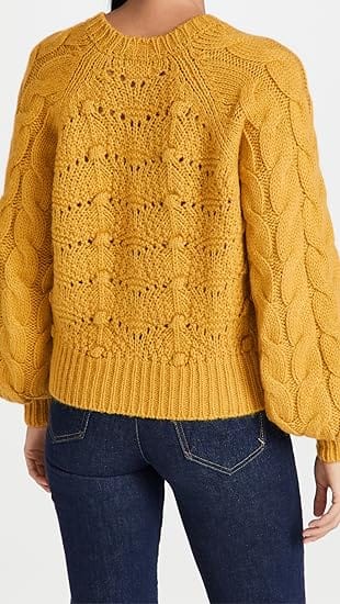 Mother Clothing XS "Bell Sleeve Crop Sweater"