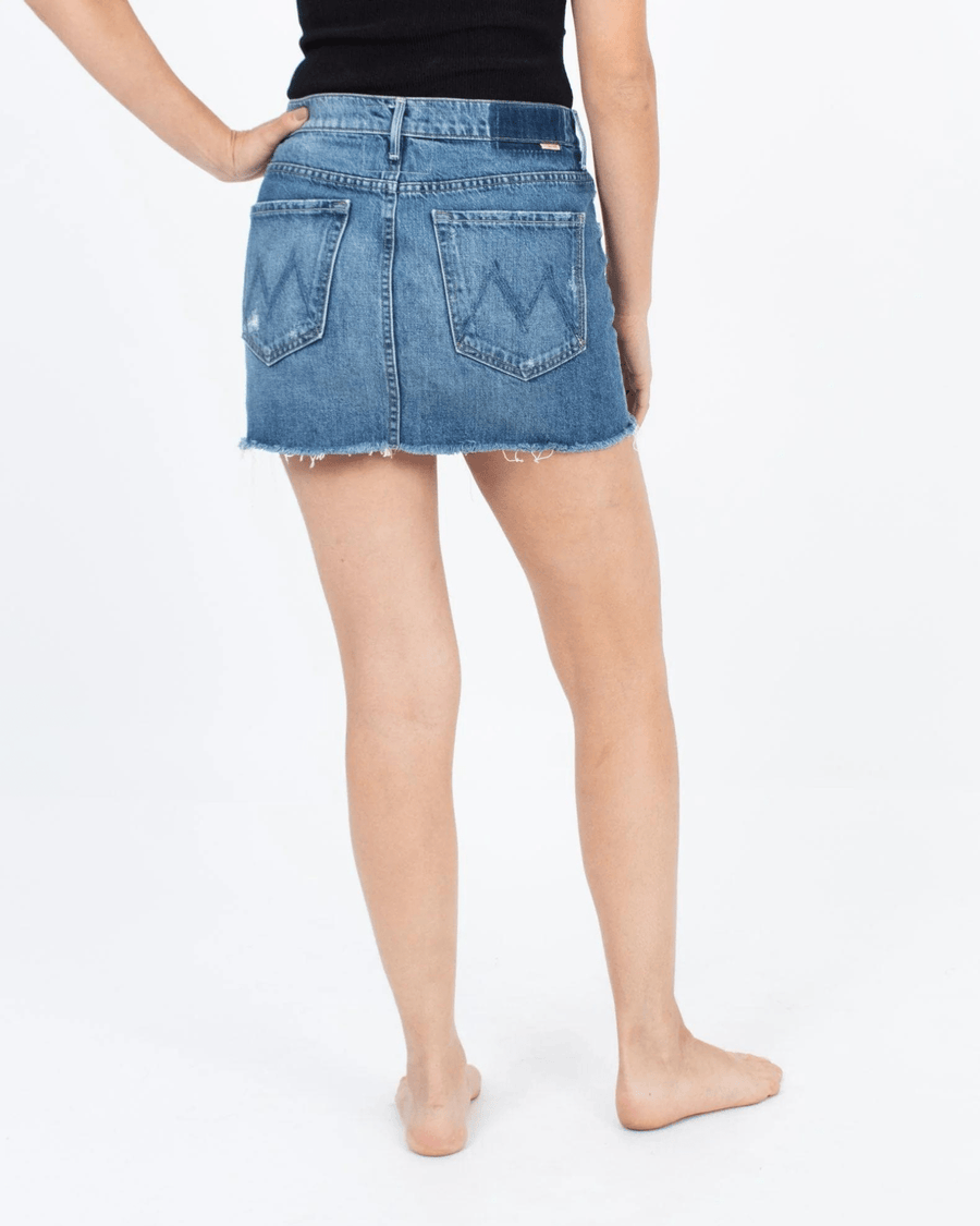 Mother Clothing XS | US 25 "Vagabond" Denim Skirt