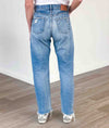 Moussy Vintage Clothing Small | US 27 Distressed High-Waisted Stovepipe Jeans