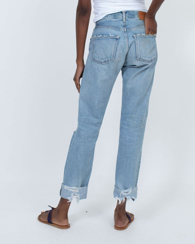 Moussy Vintage Clothing XS | US 25 Distressed Jeans