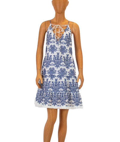 N / Nicholas Clothing XS | US 2 Embroidered Sleeveless Dress