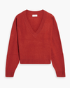 NAADAM Clothing Medium Cashmere Sweater in Brick