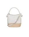 Nanette Lepore Bags One Size Straw Bottom Bucket Bag