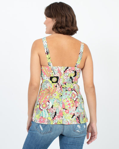Nanette Lepore Clothing Small | US 4 Groovy Floral Tank