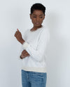 Nation LTD Clothing Small Frayed Sweater