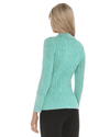 NICHOLAS Clothing Medium Ivanna Ribbed V-Neck Sweater