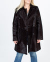 Nicole Farhi Clothing Medium | US 8 I UK 12 I EU 38 Double Breasted Horse Hair Coat