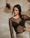 Nightcap Clothing Mesh Twist Top