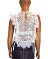 Nightcap Clothing Small Eyelet Apron Top