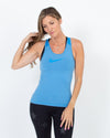 Nike Clothing Small Heather Blue Tank Top