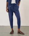 Nili Lotan Clothing Medium "Nolan" Storm Blue Sweatpants