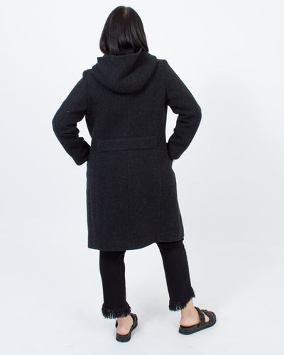 Nili Lotan Clothing Medium | US 6 Hooded Cashmere Jacket