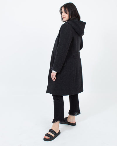 Nili Lotan Clothing Medium | US 6 Hooded Cashmere Jacket