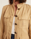 Nili Lotan Clothing Small "Cambre" Jacket in "Desert Sand"